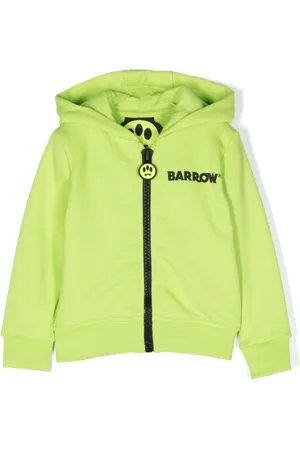 BARROW Logo-print cotton hoodie