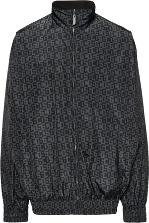 GCDS Reversible logo-print jacket