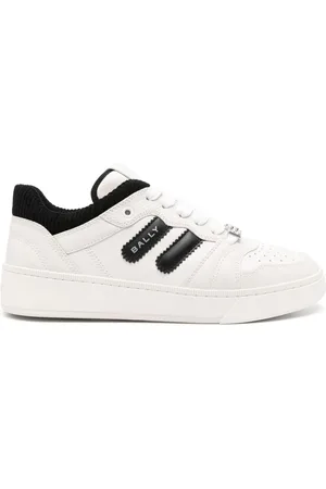 Bally Royalty logo-lettering leather sneakers