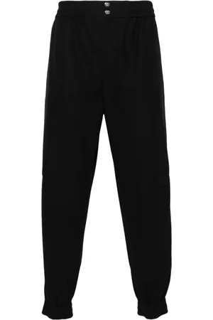 Alexander McQueen Elasticated-waist tapered trousers