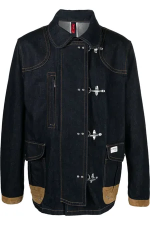 FAY 4 Gancini Archive denim jacket