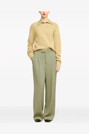 Ami Straight-leg twill trousers