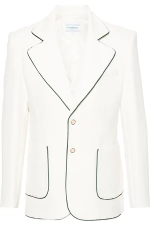 Casablanca Tennis single-breasted blazer