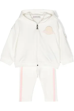 Moncler Logo-patch jersey tracksuit