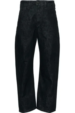 LEMAIRE Twisted high-rise cropped jeans