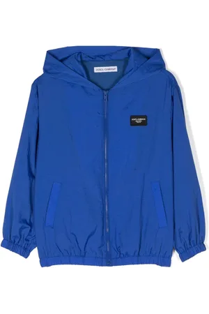 Dolce & Gabbana Appliqué-logo ripstock jacket
