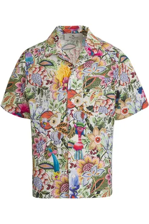 Etro X Trolls graphic-print cotton shirt