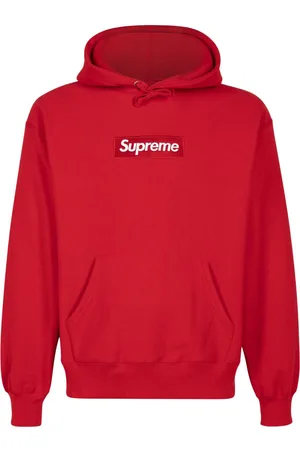 Supreme Box Logo "FW 23" cotton hoodie