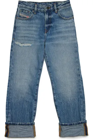 Diesel 1999-J distressed straight-leg jeans