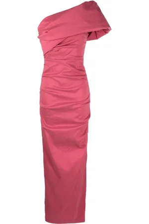RACHEL GILBERT Kat one-shoulder gown