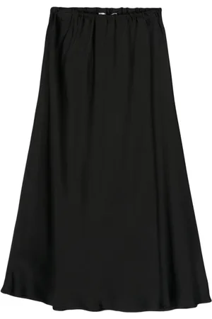 Jil Sander Flared satin midi skirt