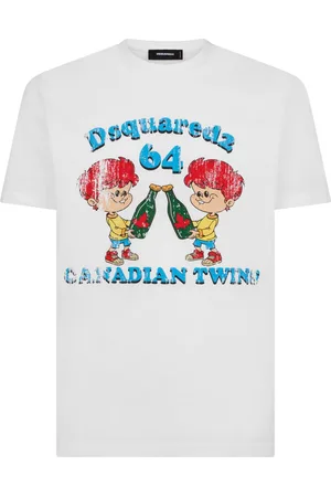 Dsquared2 Graphic-print cotton T-shirt