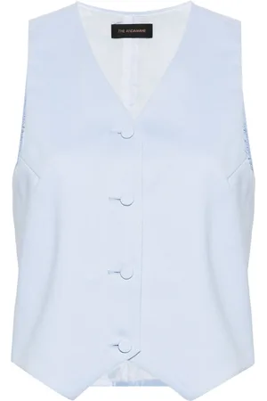 The Andamane Crepe-textured waistcoat