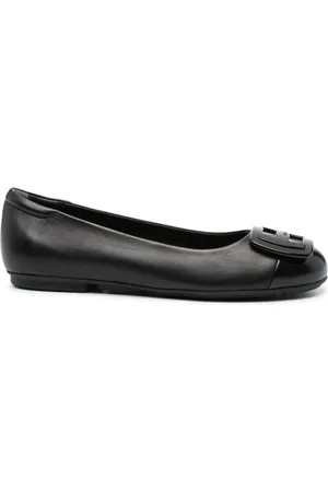 Hogan Logo-plaque ballerina shoes