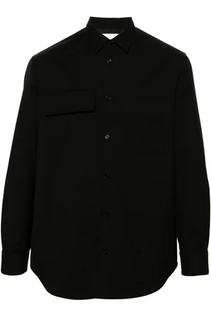 Jil Sander Chest-pockets wool shirt