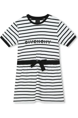 Givenchy Logo-embroidered striped dress
