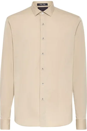 Philipp Plein Logo-charm long-sleeve shirt
