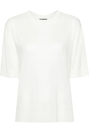 Jil Sander Mélange wool blouse