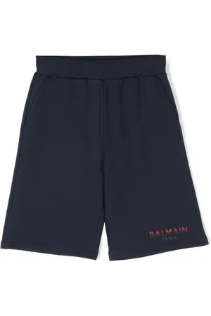Balmain Logo-print track shorts