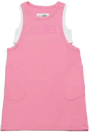 Maison Margiela Double-layer sleeveless dress