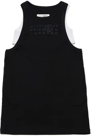 Maison Margiela Double-layer sleeveless dress