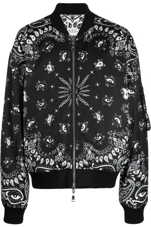 HACULLA Paisley-print reversible bomber jacket