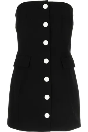 KIMHEKIM Strapless wool-blend minidress