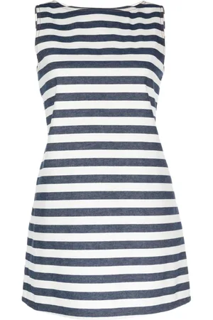 KIMHEKIM Sleeveless striped cotton dress