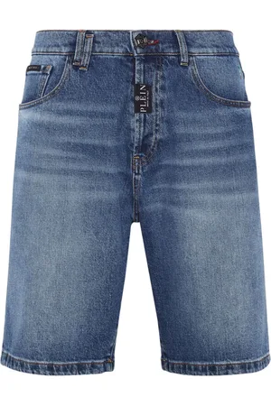 Philipp Plein Formentera low-rise denim shorts