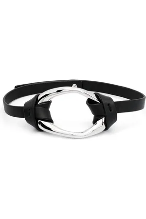Jil Sander Leather choker necklace