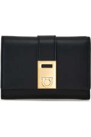 Salvatore Ferragamo Hug two-tone leather wallet