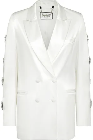 Philipp Plein Double-breasted cut-out blazer