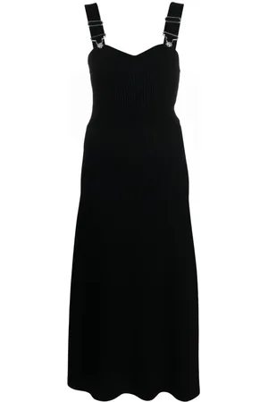 Moschino Flared knitted midi dress