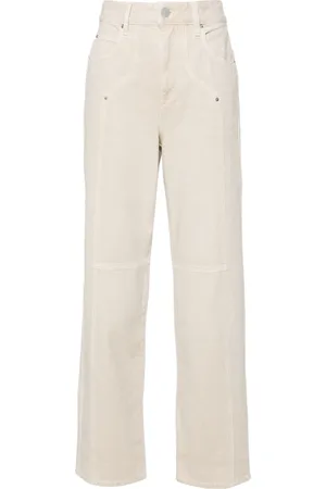 Marant Etoile Valeria high-rise straight-leg jeans