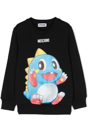 Moschino Cartoon-print cotton sweatshirt