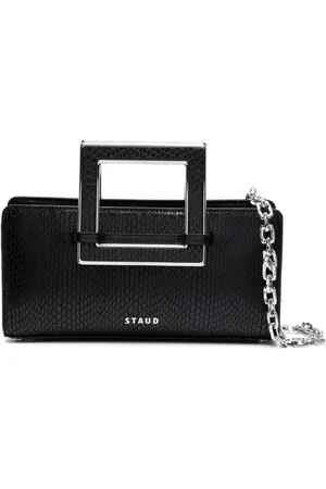 Staud Shirley top-handle clutch bag