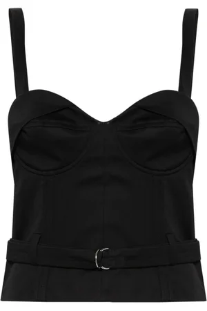 IRO Adim belted cropped top