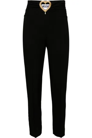 Moschino Heart cut-out tailored trousers
