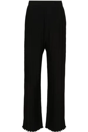Lanvin Plissé wide-leg trousers
