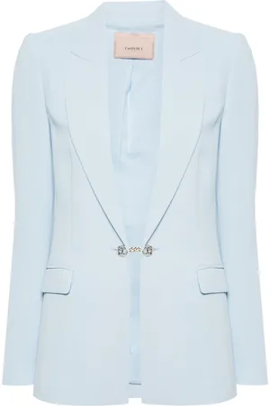 Twin-Set Cady crepe blazer