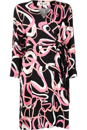 Diane von Furstenberg Mikah faux-wrap dress