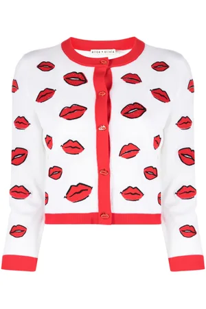 ALICE+OLIVIA Daroda cropped cardigan
