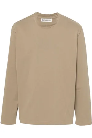 OUR LEGACY Twisted Longsleeve cotton T-shirt
