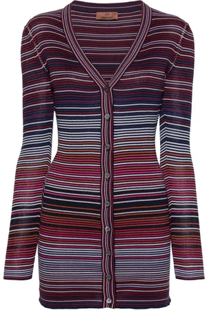 Missoni V-neck striped cardigan