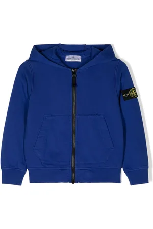 Stone Island Compass-badge zip-up hoodie