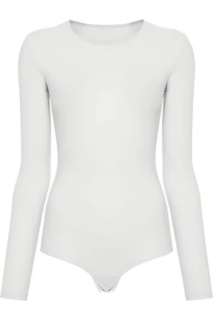 Maison Margiela Numbers-printed bodysuit