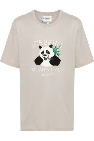Iceberg Embroidered-logo cotton T-shirt