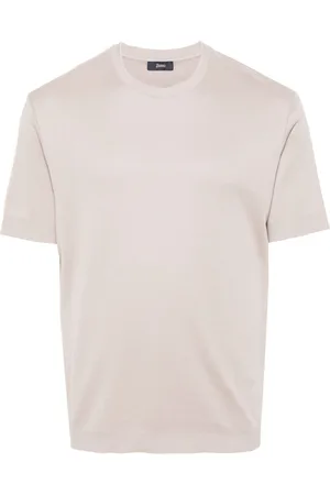 HERNO Logo-plaque cotton T-shirt
