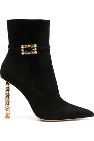 Gianvito Rossi Wonder 105mm suede boots