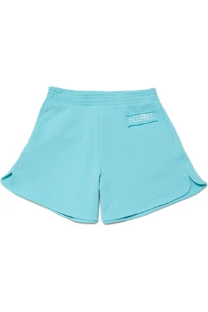 Maison Margiela Signature numbers-motif cotton shorts